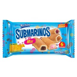 SUBMARINOS BIMBO STD 180G BX6