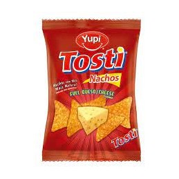 TOSTI NACHOS QUESO 28G BX12CX6