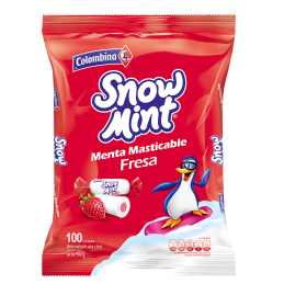 SNOW MINT FRESA Bx100 Cx16