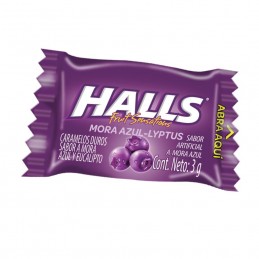 HALLS PEPA MORAAZUL BX100 CX30