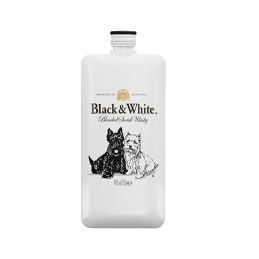WHISKY BLACK WHITE 200ml Cx48