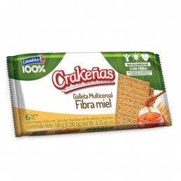 CRAKEÑAS FIBRA MIEL BX10 CX24